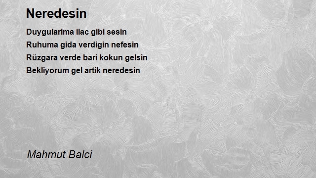 Mahmut Balci