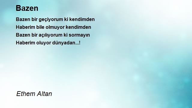 Ethem Altan