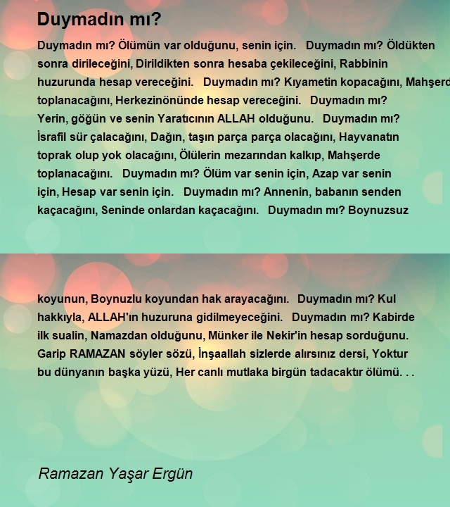 Ramazan Yaşar Ergün