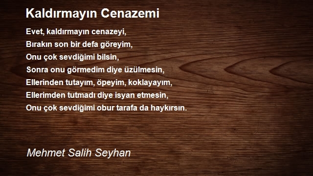 Mehmet Salih Seyhan