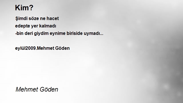 Mehmet Göden