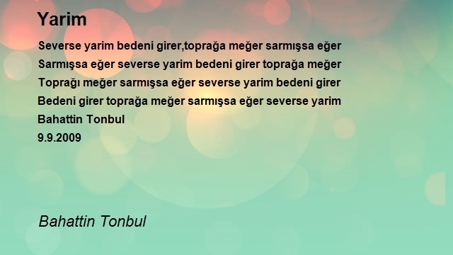 Bahattin Tonbul