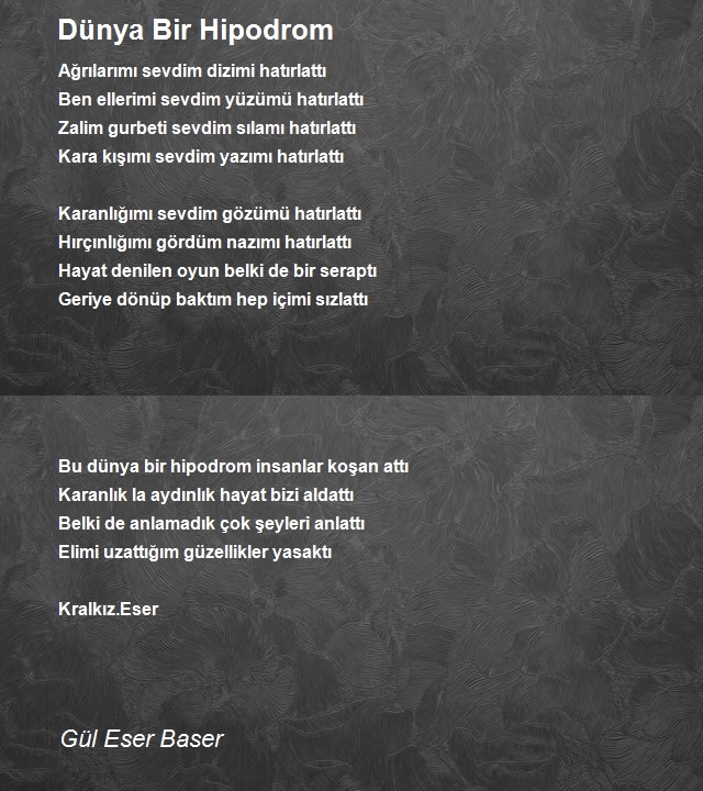 Gül Eser Baser