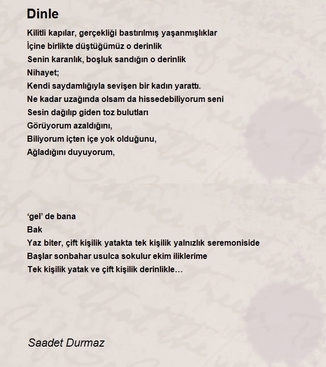 Saadet Durmaz