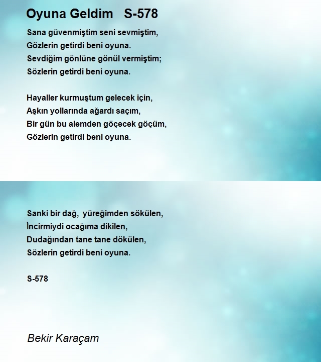 Bekir Karaçam