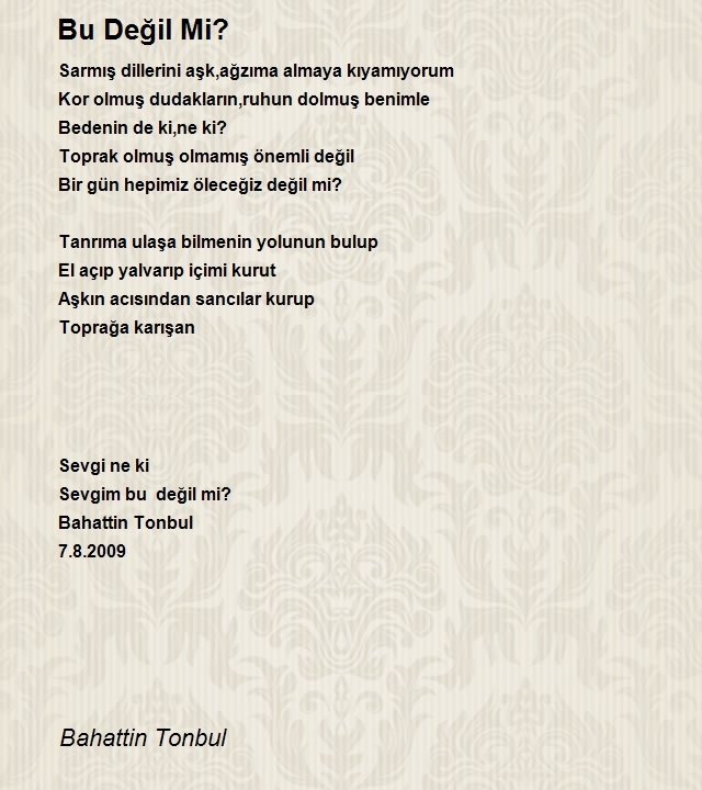 Bahattin Tonbul