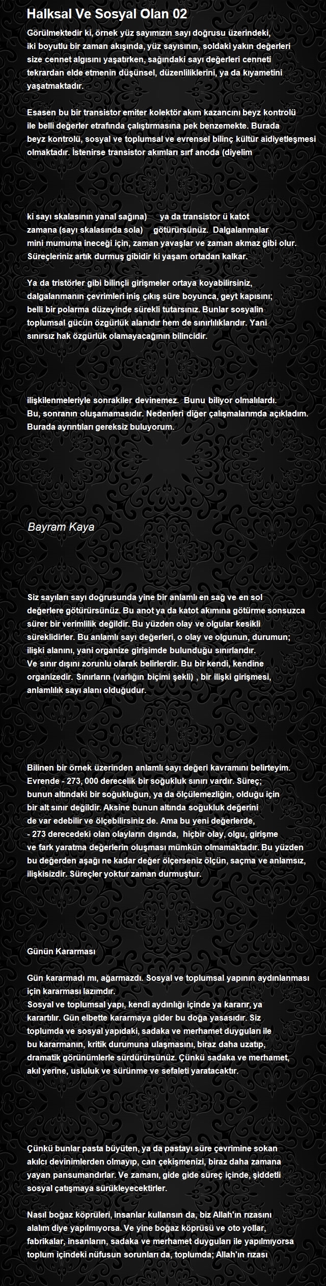 Bayram Kaya