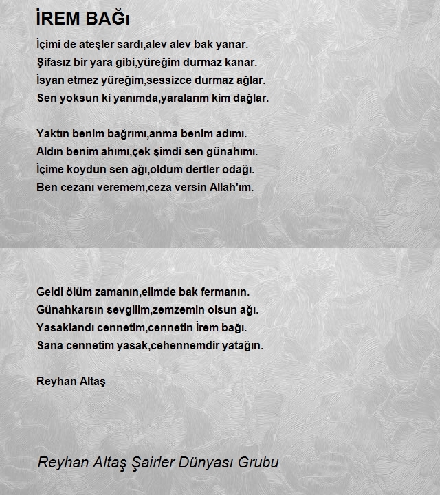 Reyhan Altaş Şairler Dünyası Grubu