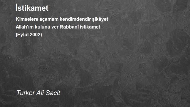 Türker Ali Sacit