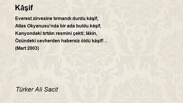 Türker Ali Sacit