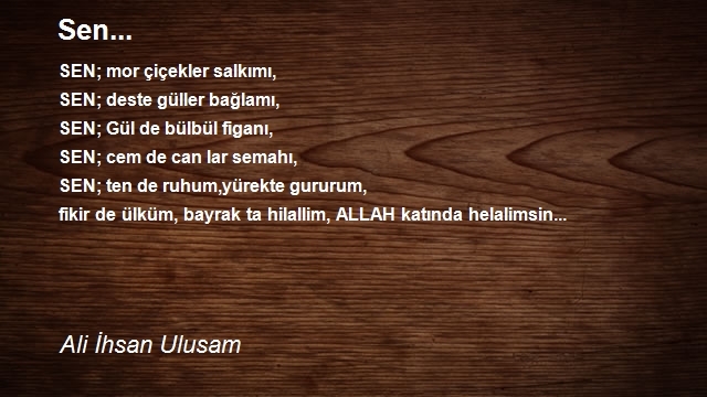 Ali İhsan Ulusam