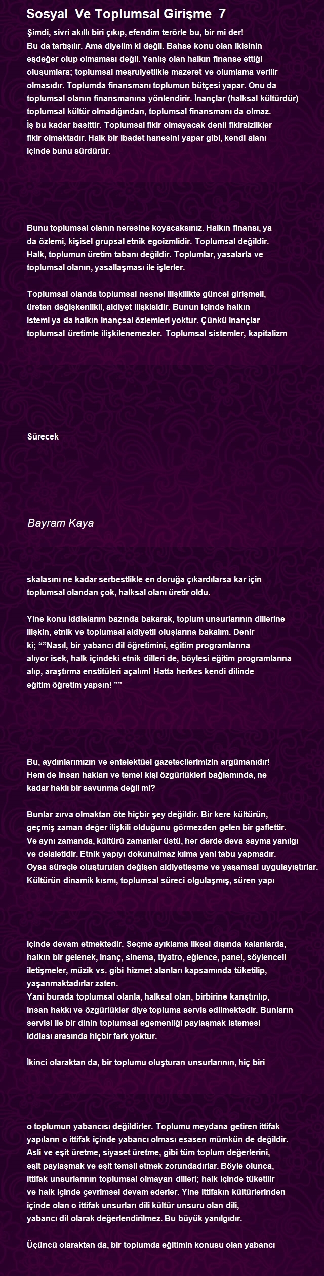 Bayram Kaya