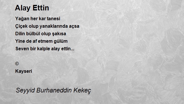 Seyit Burhaneddin Kekeç