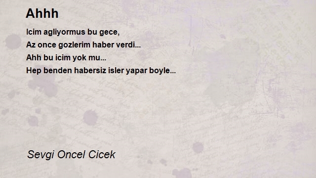 Sevgi Oncel Cicek