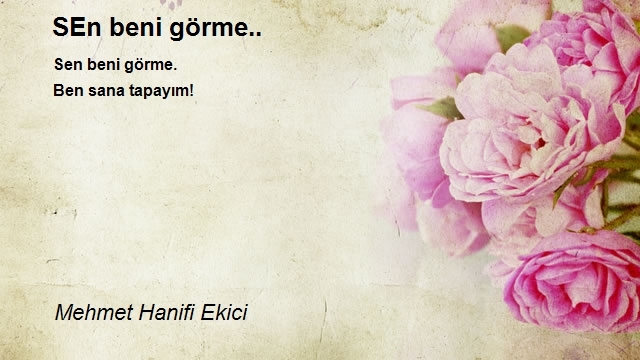 Mehmet Hanifi Ekici