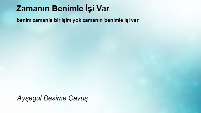 Ayşegül Besime Çavuş