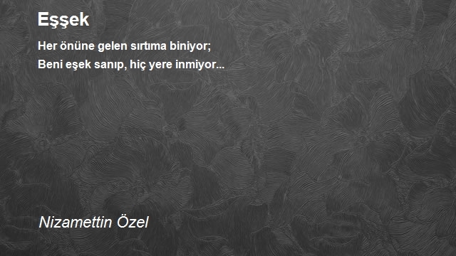 Nizamettin Özel