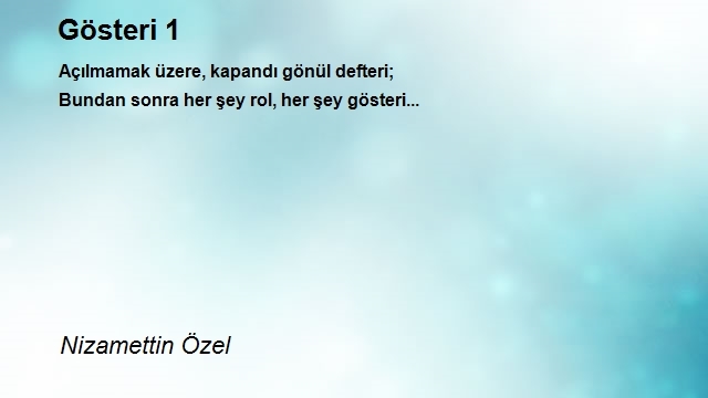 Nizamettin Özel