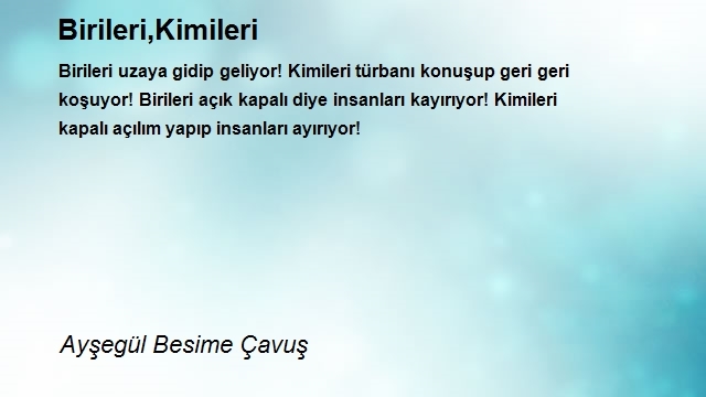 Ayşegül Besime Çavuş