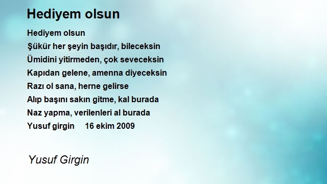 Yusuf Girgin