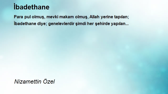 Nizamettin Özel