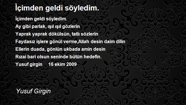 Yusuf Girgin