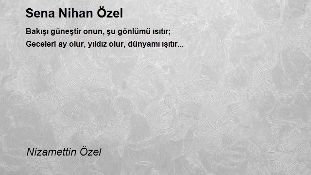 Nizamettin Özel