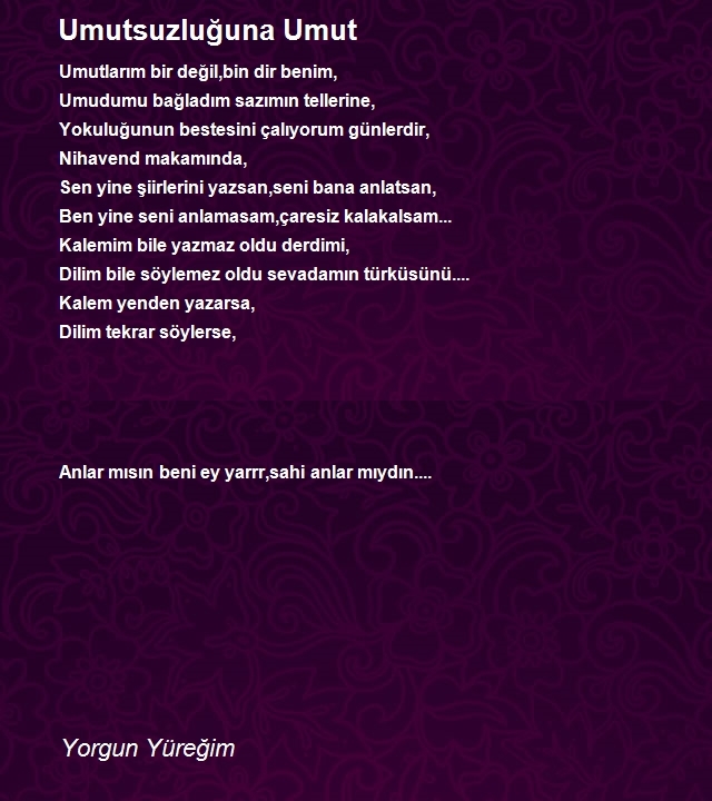 Yorgun Yüreğim