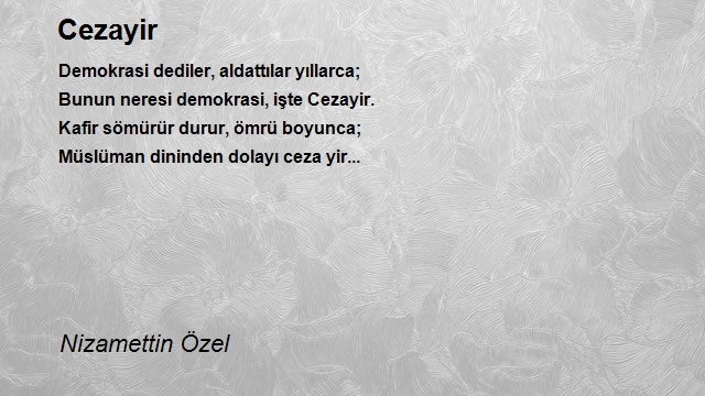 Nizamettin Özel