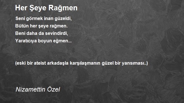 Nizamettin Özel