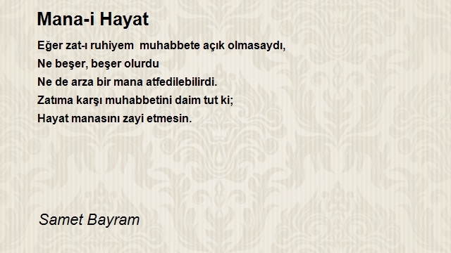 Samet Bayram