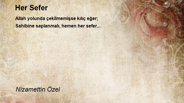 Nizamettin Özel