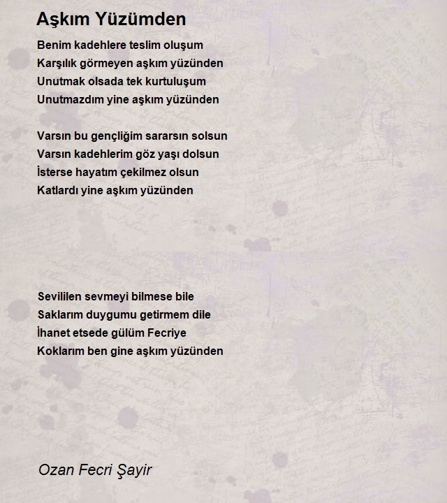 Ozan Fecri Şayir