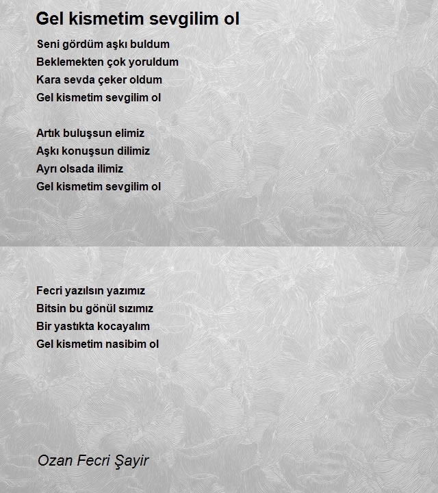 Ozan Fecri Şayir