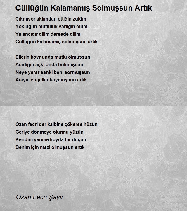 Ozan Fecri Şayir