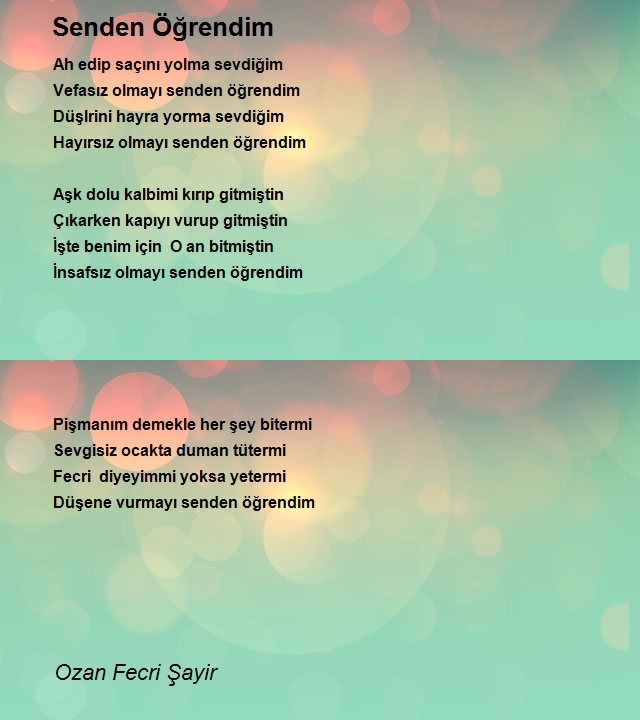 Ozan Fecri Şayir