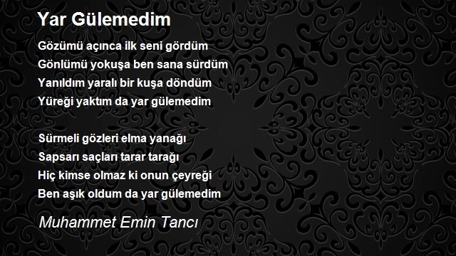 Muhammet Emin Tancı