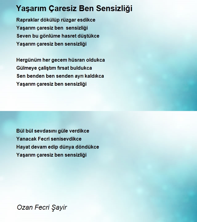 Ozan Fecri Şayir