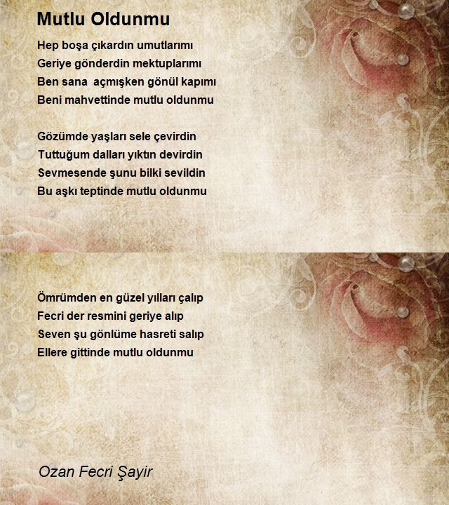 Ozan Fecri Şayir