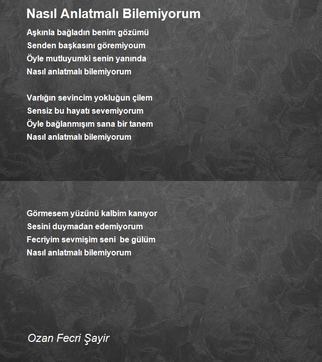 Ozan Fecri Şayir