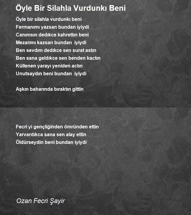 Ozan Fecri Şayir