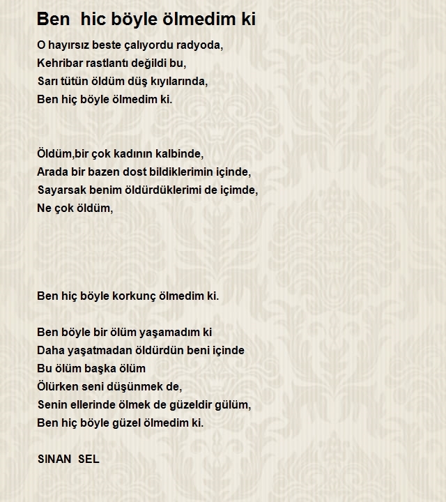 Sinan Sel