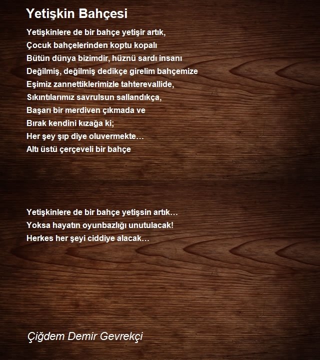 Çiğdem Demir Gevrekçi