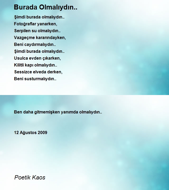 Poetik Kaos