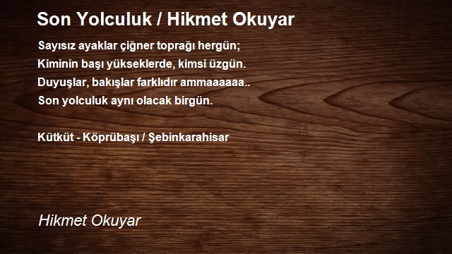 Hikmet Okuyar