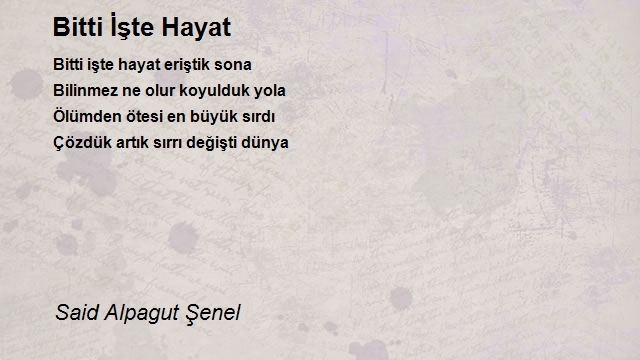 Said Alpagut Şenel