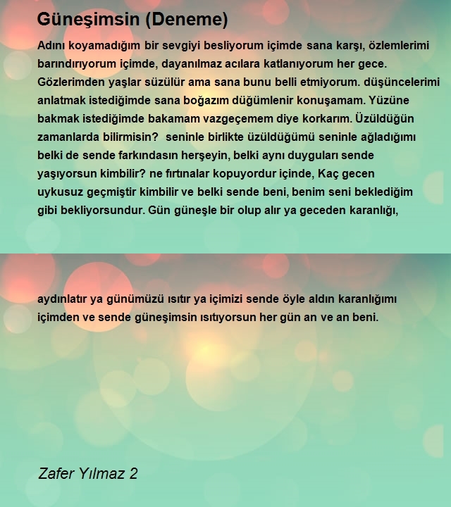 Zafer Yılmaz 2