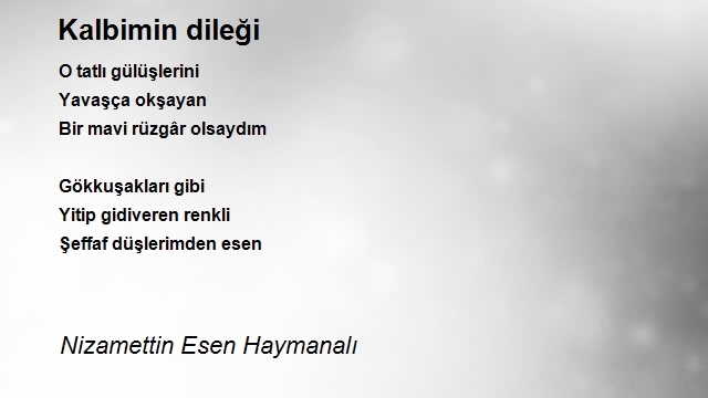 Nizamettin Esen Haymanalı