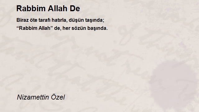 Nizamettin Özel