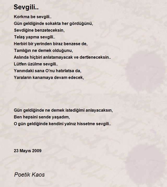 Poetik Kaos